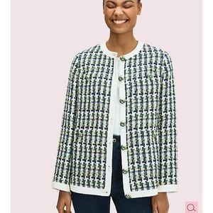 Kate Spade Pop Tweed Topper
